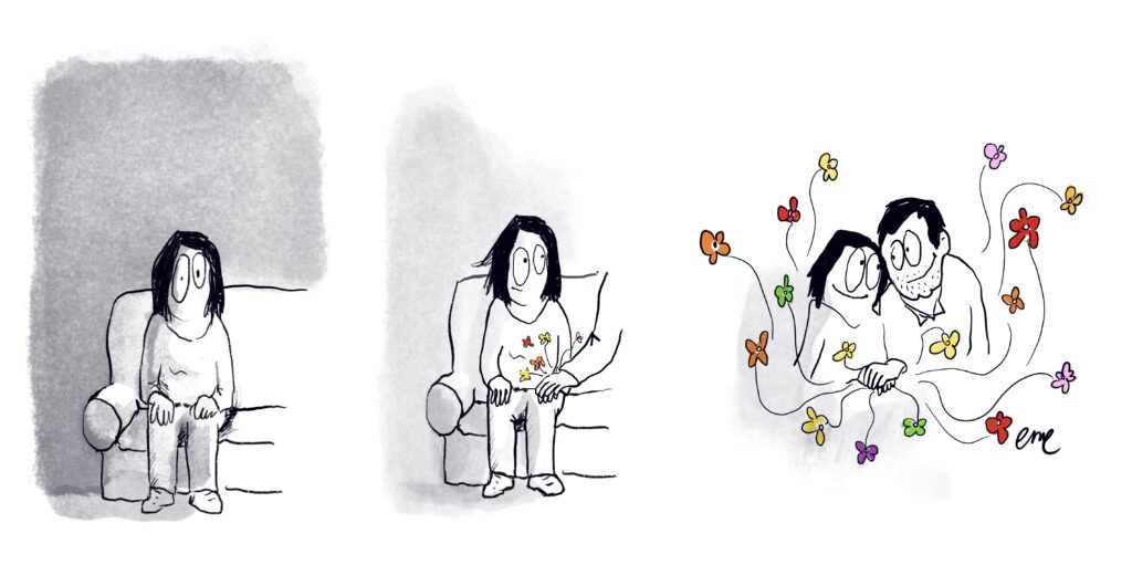 Emeline Grolleau dessin amour