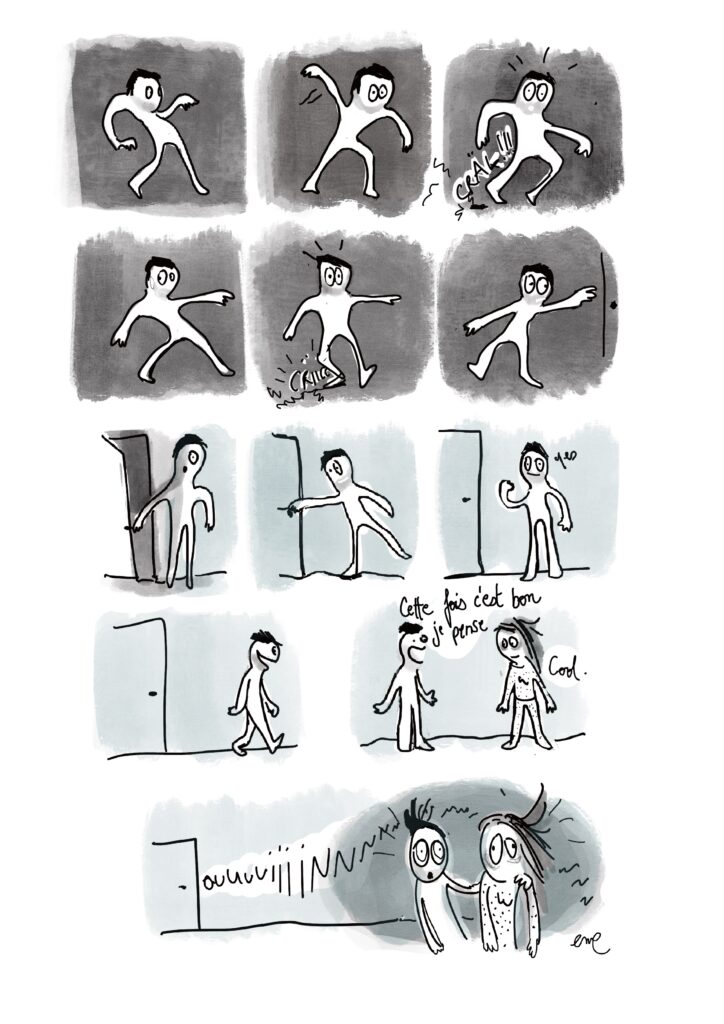 Emeline Grolleau dessin parents enfants difficultés pour dormir